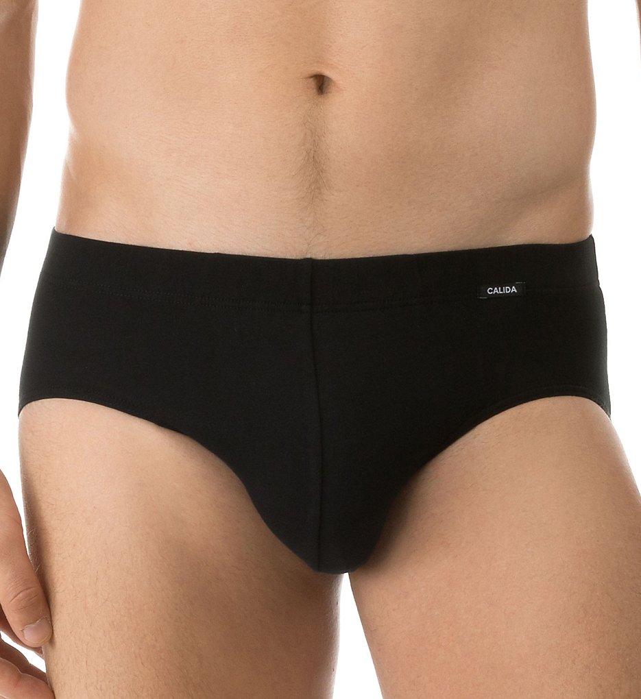 Calida 22914 Activity Cotton Midi-Brief (Black)