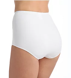Comfort Stretch Cotton Full Brief Panties White XS