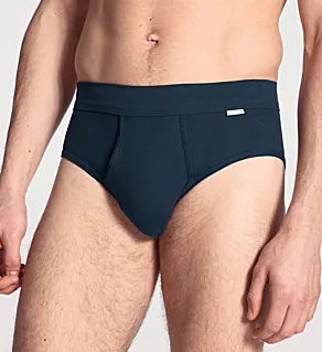 Cotton Classic Brief w/ Fly & Soft Waistband Admiral 2XL