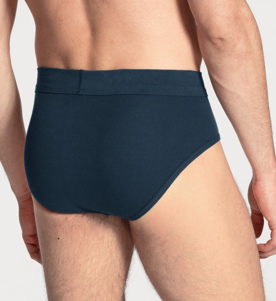 CALIDA Twisted Cotton Classic brief with fly white