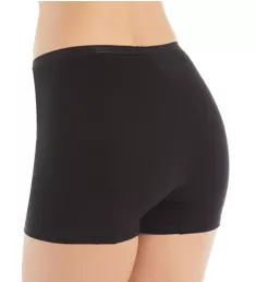 Comfort Stretch Cotton Short Leg Panties Black S