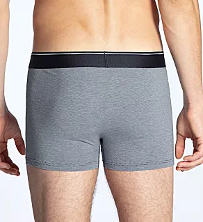 Cotton Stretch Striped Boxer Brief FogP1 M