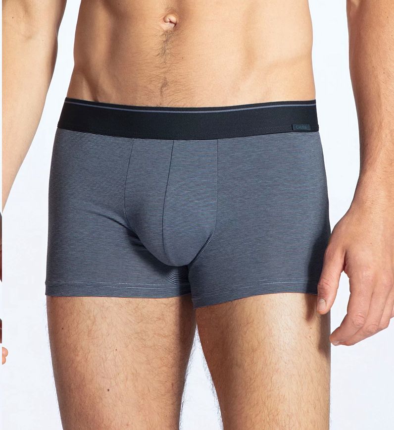 Calida Cotton Stretch Striped Boxer Brief VIndP1 XL  - Image 1