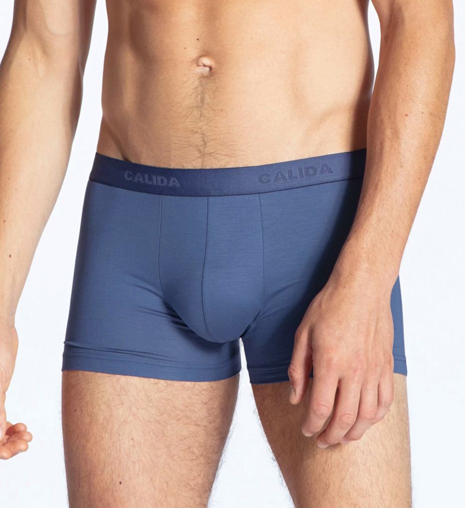 CALIDA Cotton Stretch Boxerbrief blue