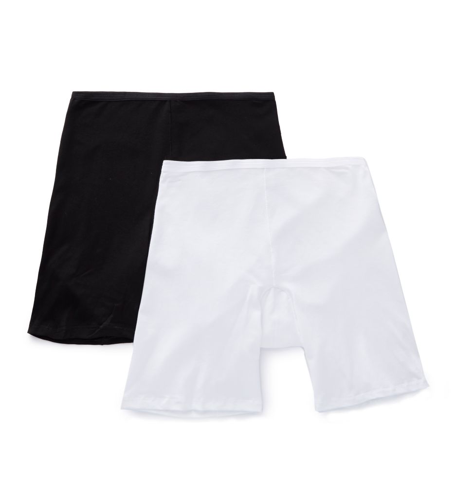 Comfort Stretch Cotton Long Leg Panties - 2 Pack-cs2