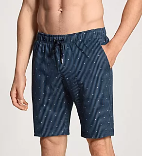 Remix Basic Long Lounge Short Indian Blue M