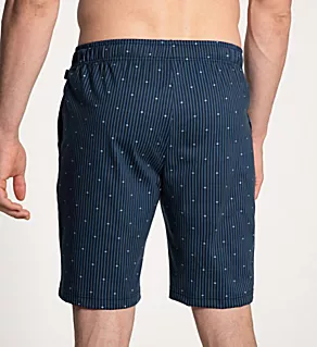 Remix Basic Long Lounge Short Indian Blue M