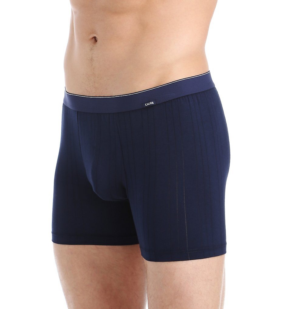 Calida 26167 Pure & Striped New Boxer Briefs (Dark Blue)