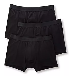 Natural Benefit Cotton Stretch Boxers - 3 Pack Blk 2XL