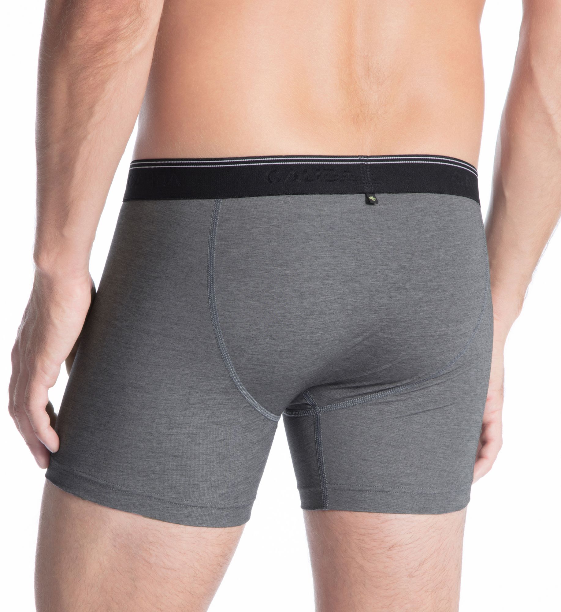 Calida Fresh Cotton Boxer Brief Blk S  - Image 2