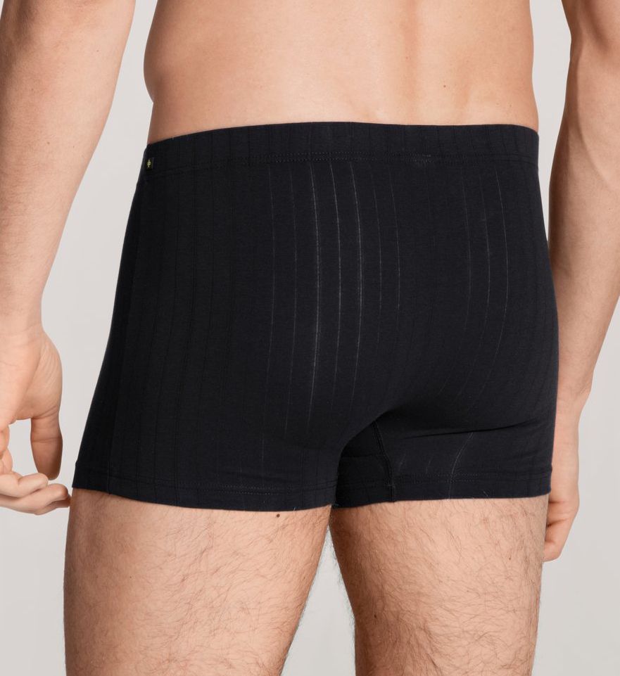 Calida Pure & Style Quick Dry Pima Cotton Boxer Brief BLK L  - Image 2