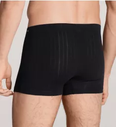 Pure & Style Quick Dry Pima Cotton Boxer Brief BLK S