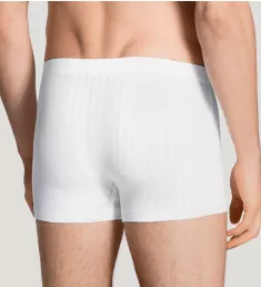 Pure & Style Quick Dry Pima Cotton Boxer Brief WHT S