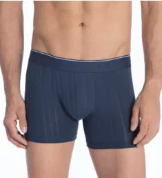 Pure & Style Quick Dry Pima Cotton Boxer Brief Indigo Mood L