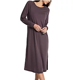 Deep Sleep Warming Long Sleeve Nightgown Clay XXS