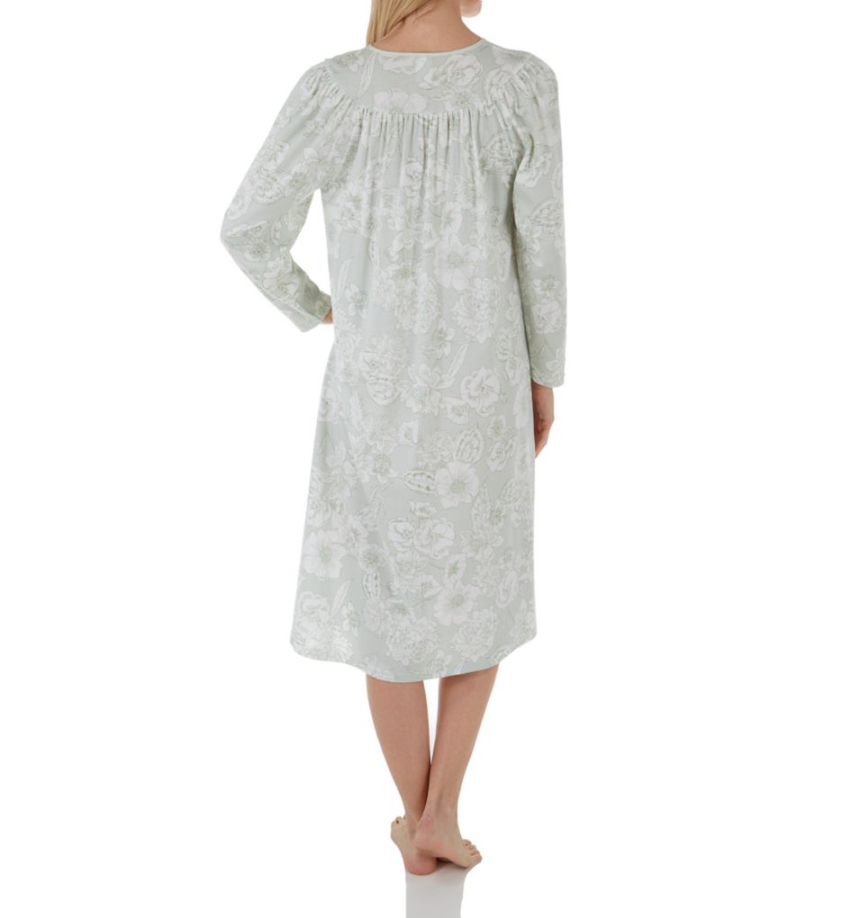 Soft Cotton Long Sleeve Nightgown-bs