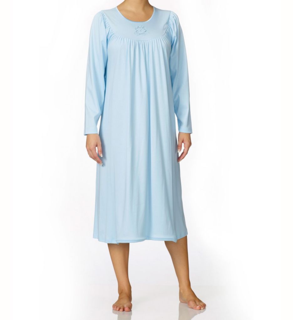 Long sleeve soft outlet nightgown