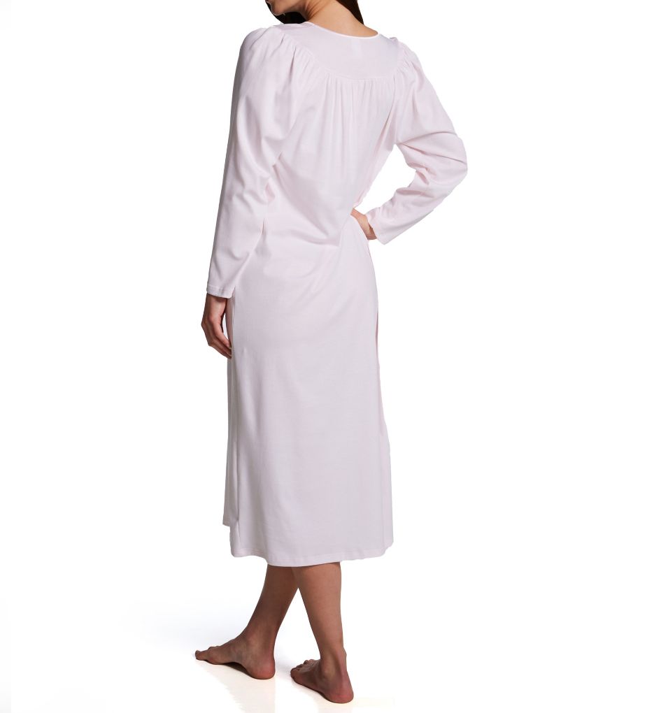 Calida 100% Cotton Knit Long Sleeve Nightgown Palestine