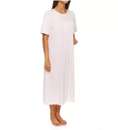 Soft Cotton Short Sleeve Night Shirt Gown Bonbon L