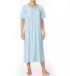 Soft Cotton Short Sleeve Night Shirt Gown