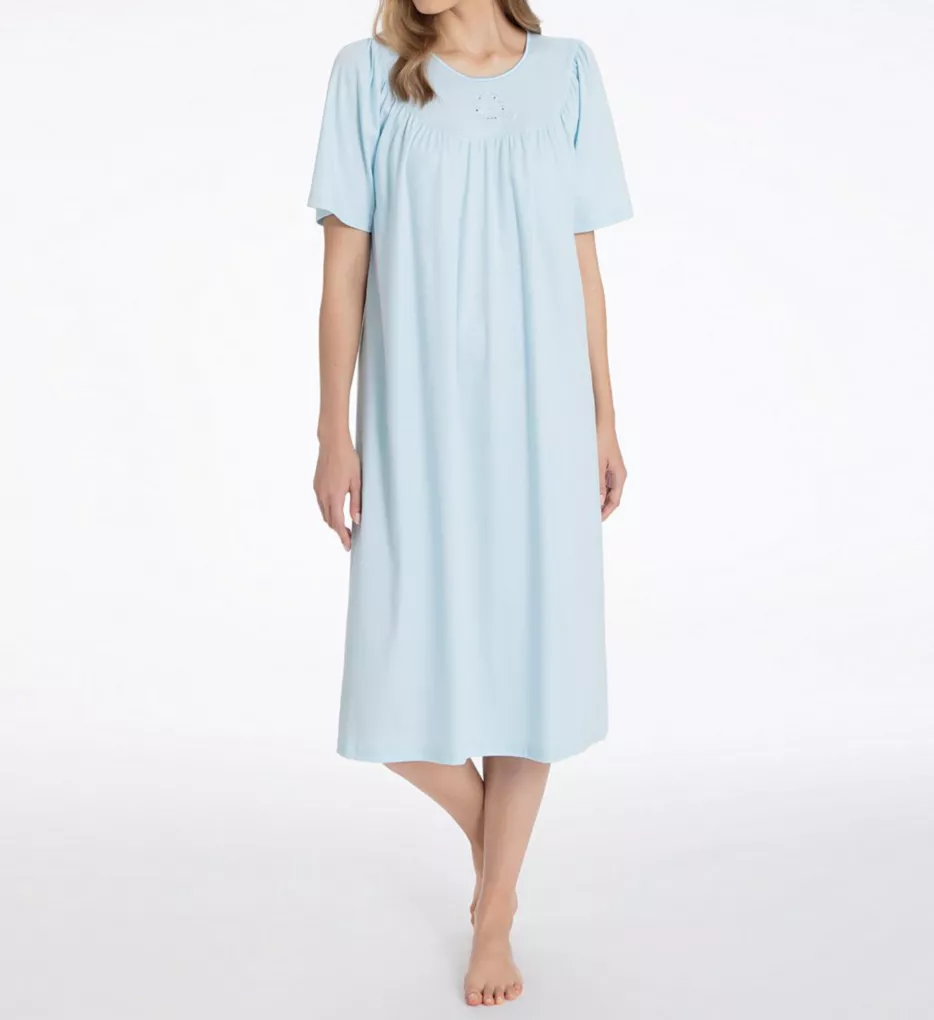 Soft Cotton Long Sleeve Nightgown