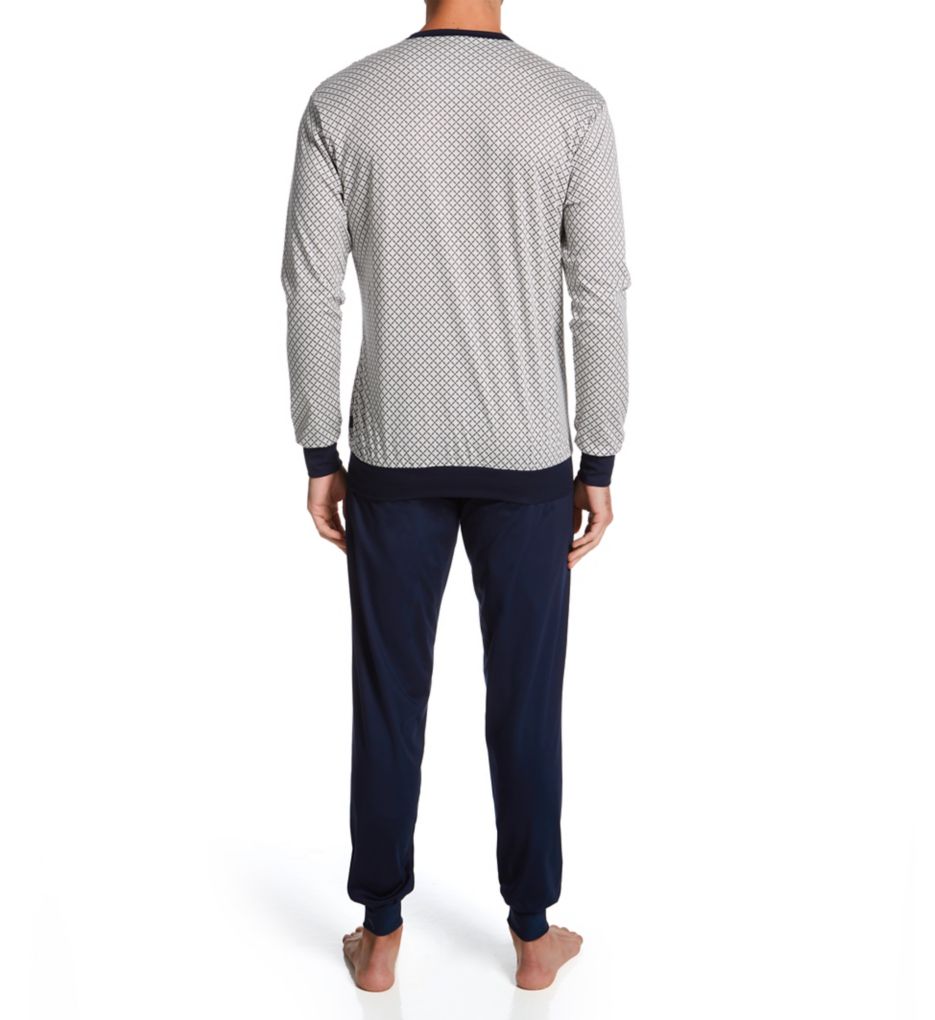 Relax Select 100% Supima Cotton Jogger Pajama Set-bs