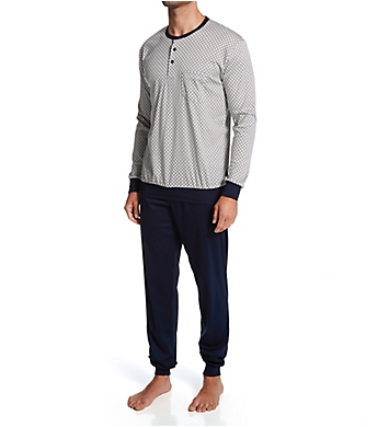 Calida Relax Select 100% Supima Cotton Jogger Pajama Set