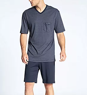Relax Streamline Pajama Short Set DkSaP2 2XL