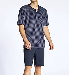 Relax Streamline Pajama Short Set DkSaP2 2XL