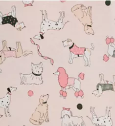 Dog Dreams Button Front Pajama Set