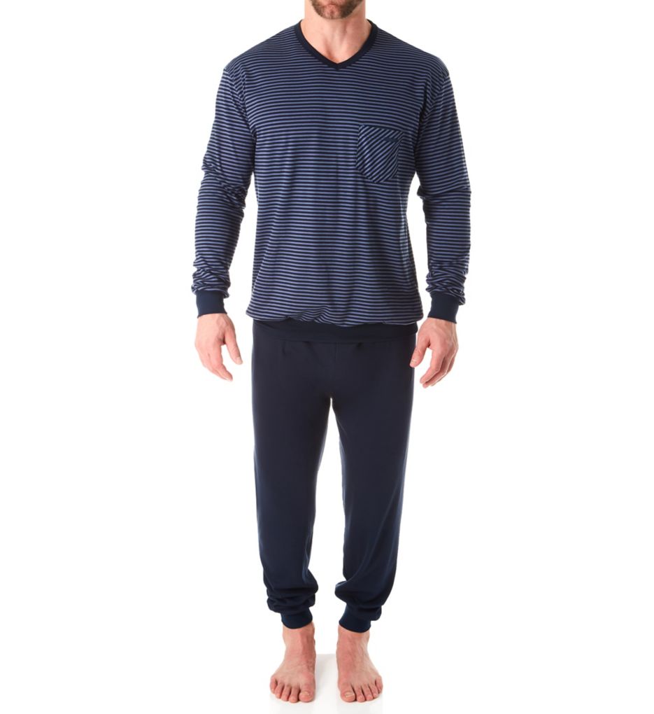 Relax Streamline Pajama Jogger Set-fs