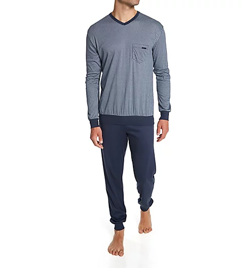 Calida Relax Choice Supima Cotton Pajama Pant Set 42167