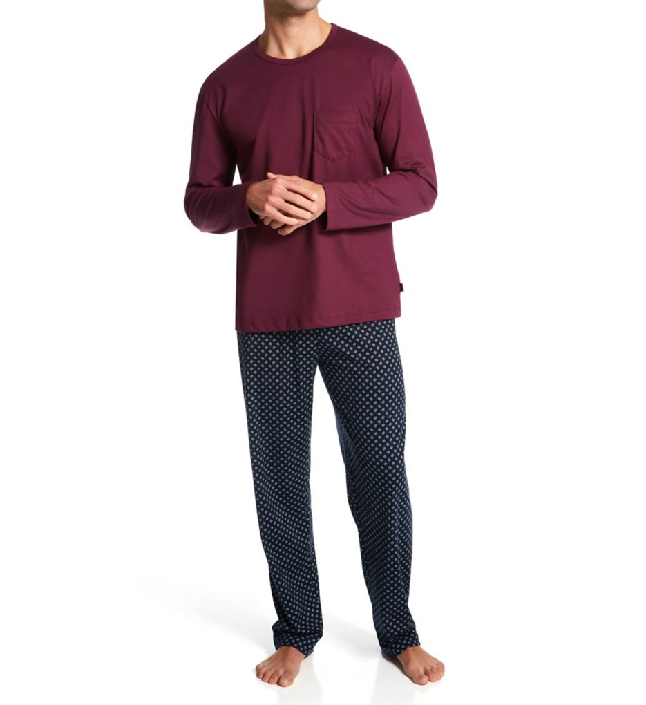 Relax Imprint 100% Cotton Pajama Pant Set-fs