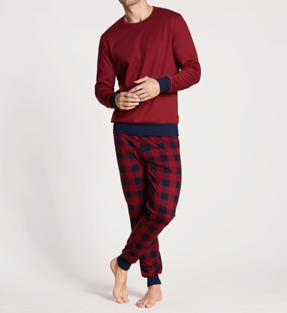 100% Cotton Jogger Pajama Set-acs