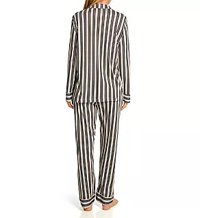 Night Lovers Button-Up Pajamas Charm Cream L
