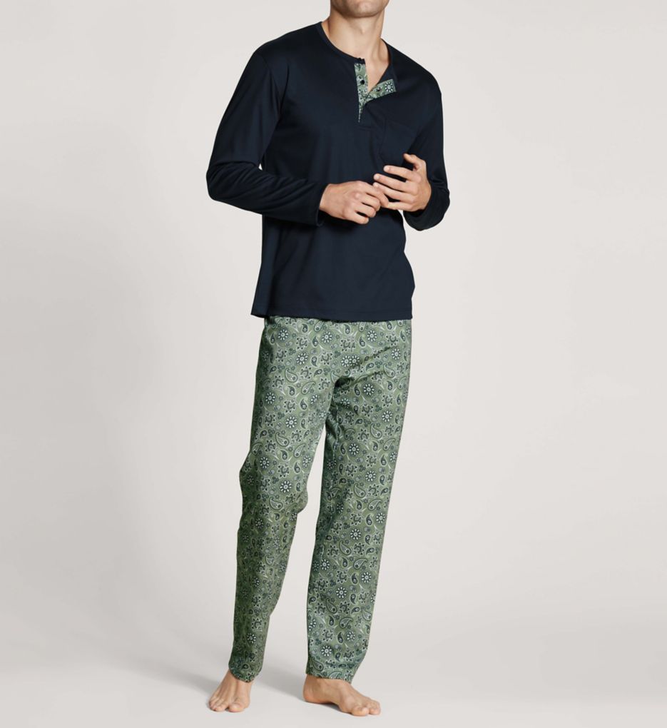 Relax Choice 100% Supima Cotton Pajama Pant Set-acs