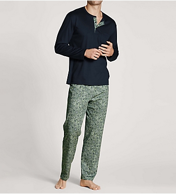 Calida Relax Choice 100% Supima Cotton Pajama Pant Set