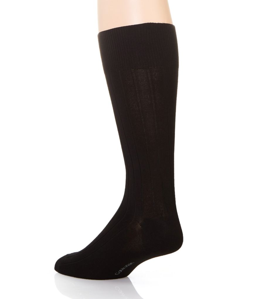 Soft Touch Rib Dress Crew Sock - 3 Pack-bs