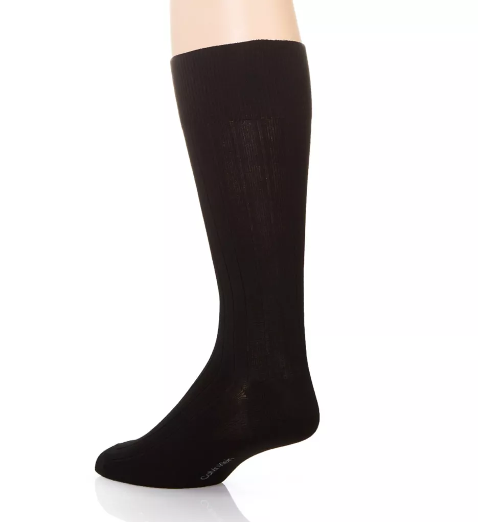 Non-Binding Dress Sock - 3 Pack BLK O/S by Calvin Klein