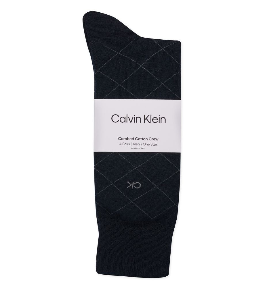 Dress Crew Sock - 4 Pack-fs