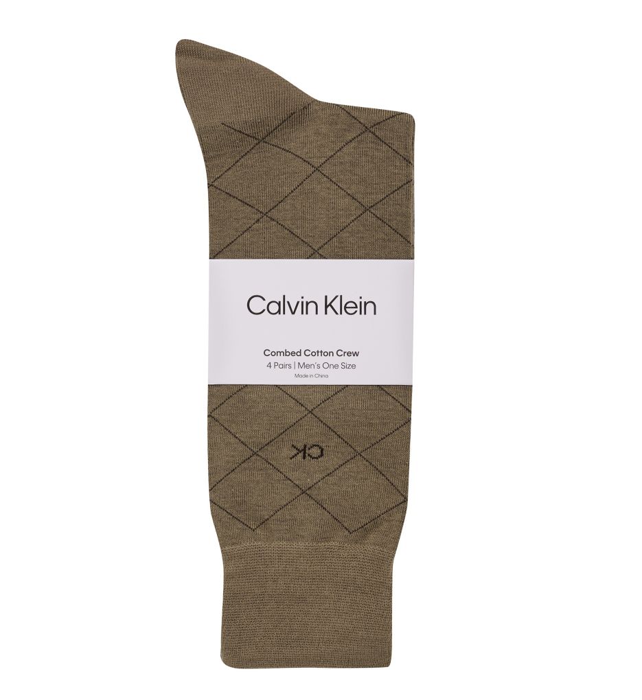 Dress Crew Sock - 4 Pack-fs