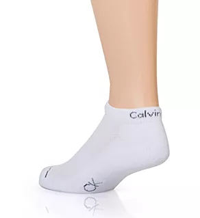 Classic Athletic Low Cut Socks - 6 Pack White O/S