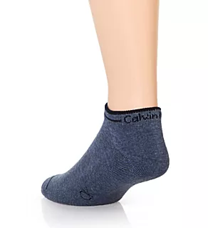 Sport Low Cut Sock - 6 Pack Charcoal Heather O/S