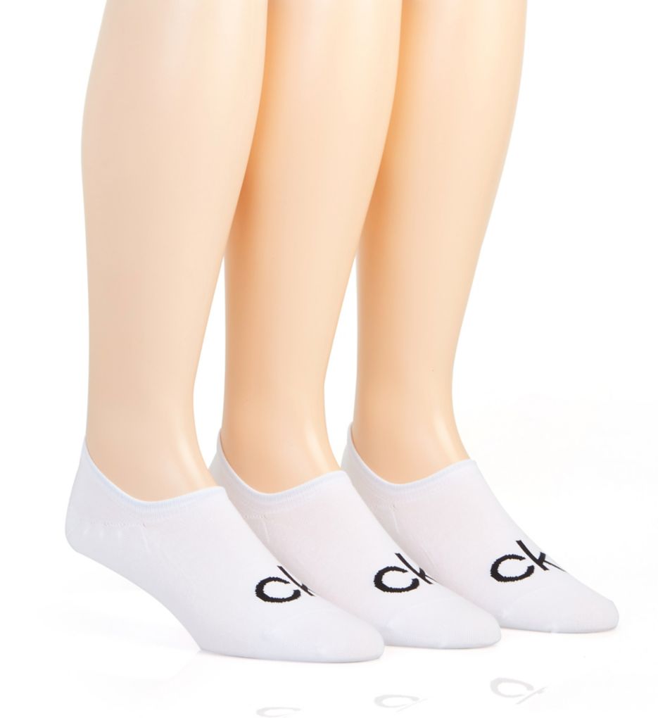 CK Logo Liner Sock - 3 Pack-acs