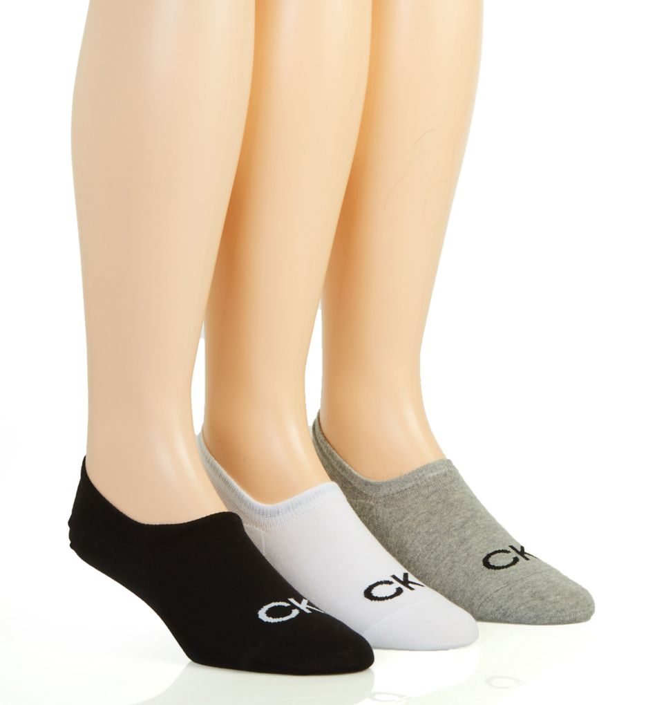 CK Logo Liner Sock - 3 Pack-gs