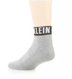 Logo Cushion Quarter Socks - 3 Pack GREYH O/S