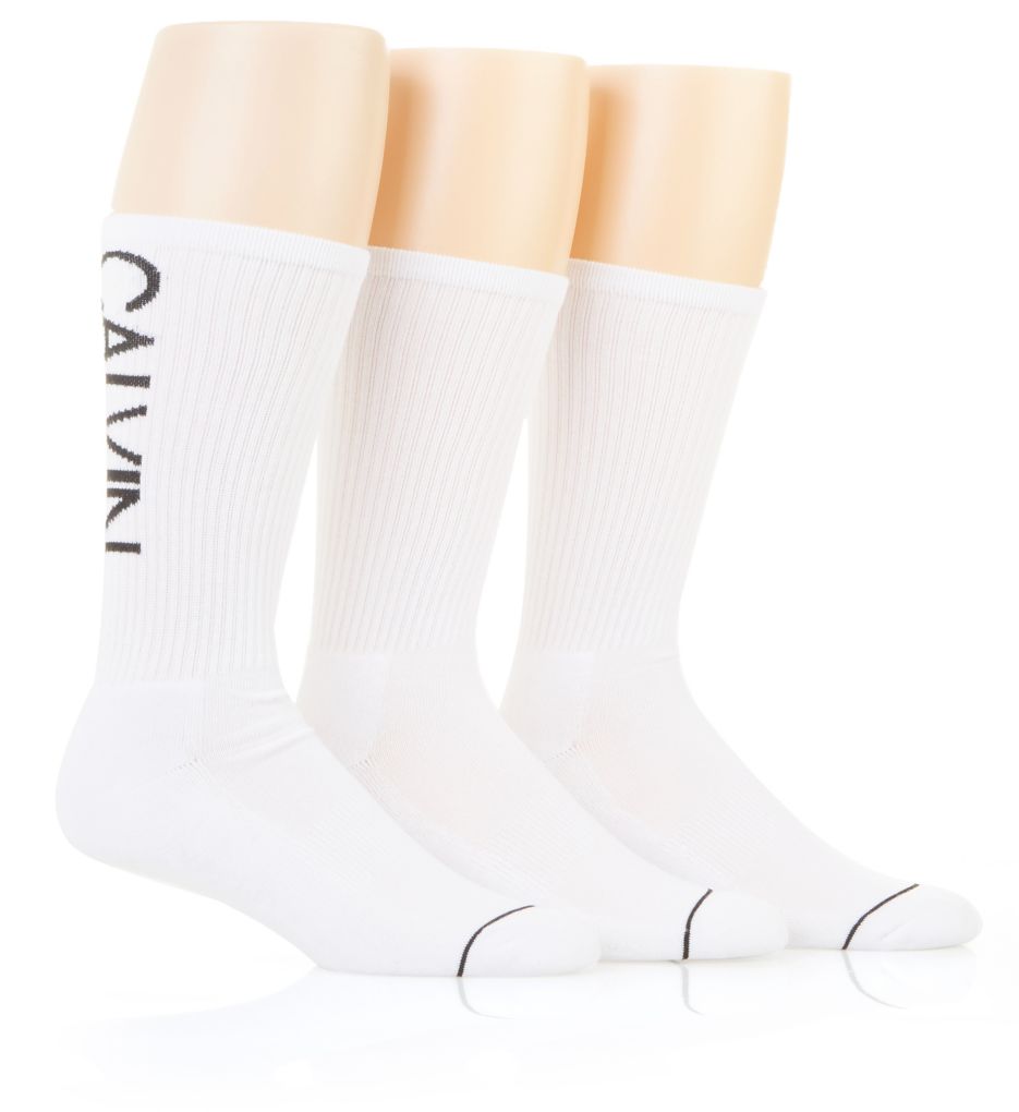 Logo Cushion Crew Socks - 3 Pack-acs