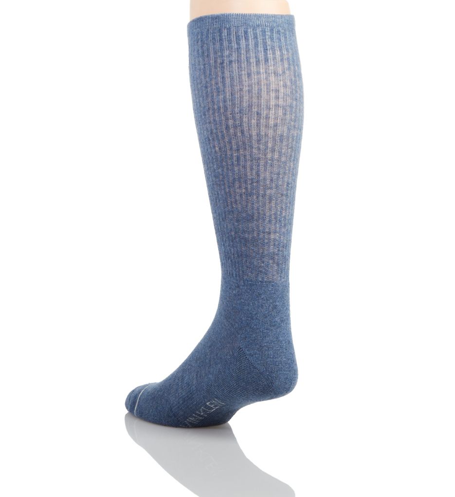 Calvin Klein Logo Cushion Crew Socks - 3 Pack DHA1 O/S  - Image 2