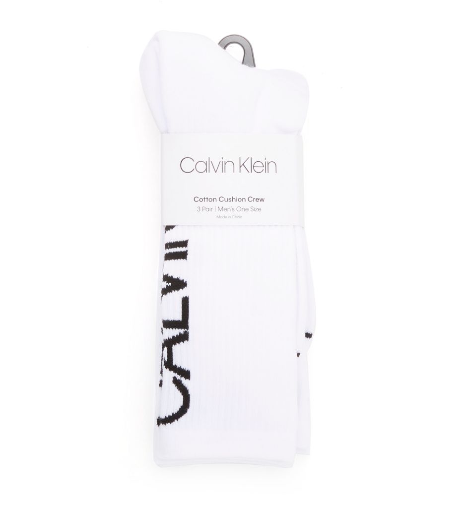 Logo Cushion Crew Socks - 3 Pack-fs