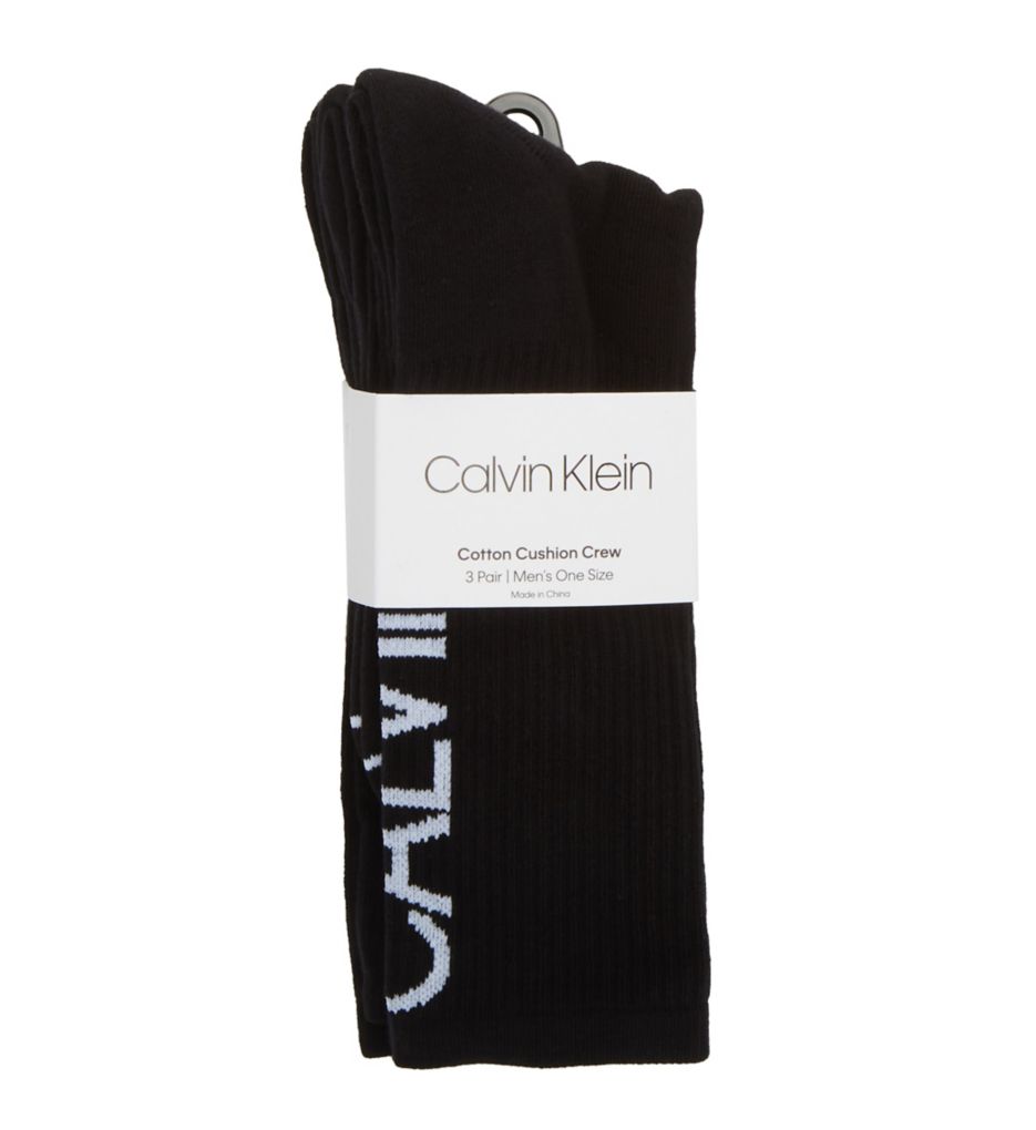 Logo Cushion Crew Socks - 3 Pack-fs